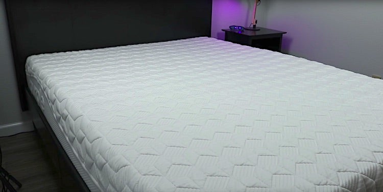 mattress purple healthline side
