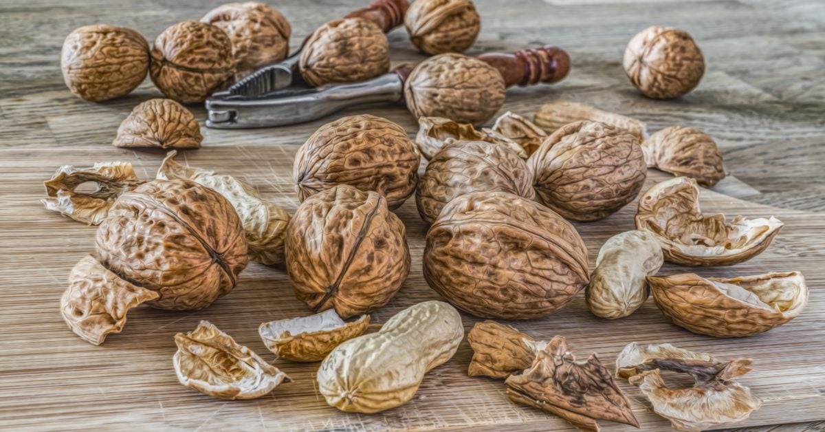 '23 oz of walnuts' daily may benefit heart and gut health