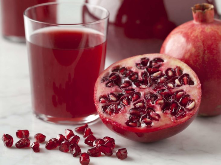 healthiest pomegranate juice