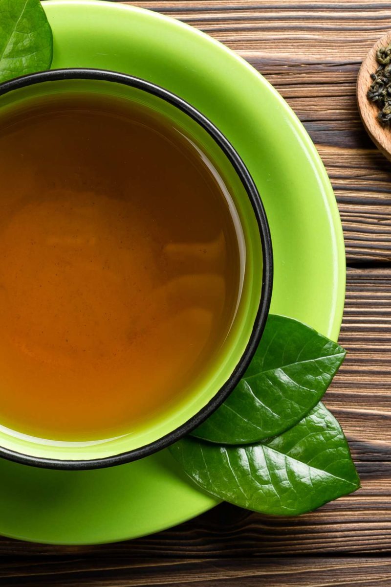 I had 3 cups of green tea every day for a month and this is what