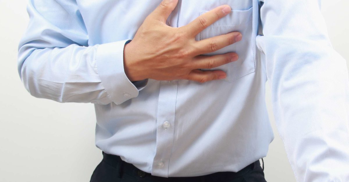 Pain Behind Left Breast When Deep Breathing