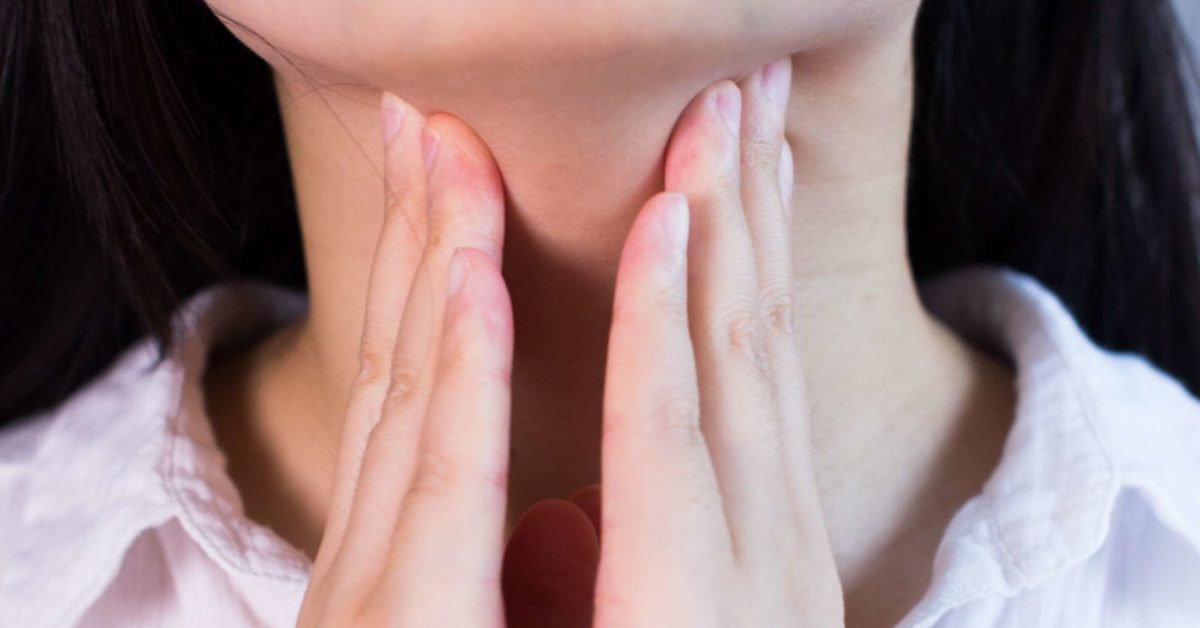 lymph nodes under chin