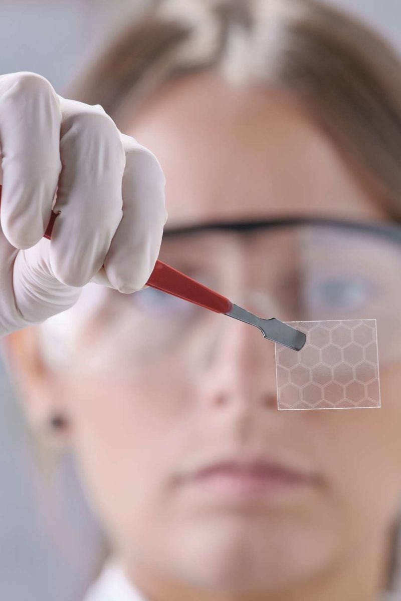 World's thinnest material may prevent implant infection