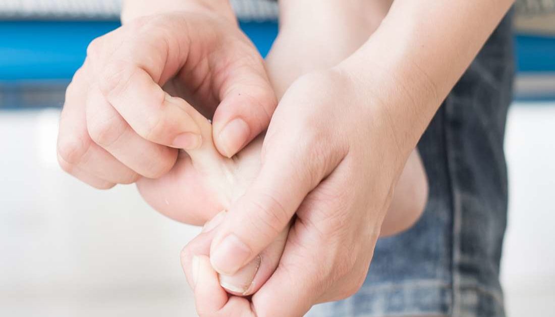 Dry Split Skin Between Toes