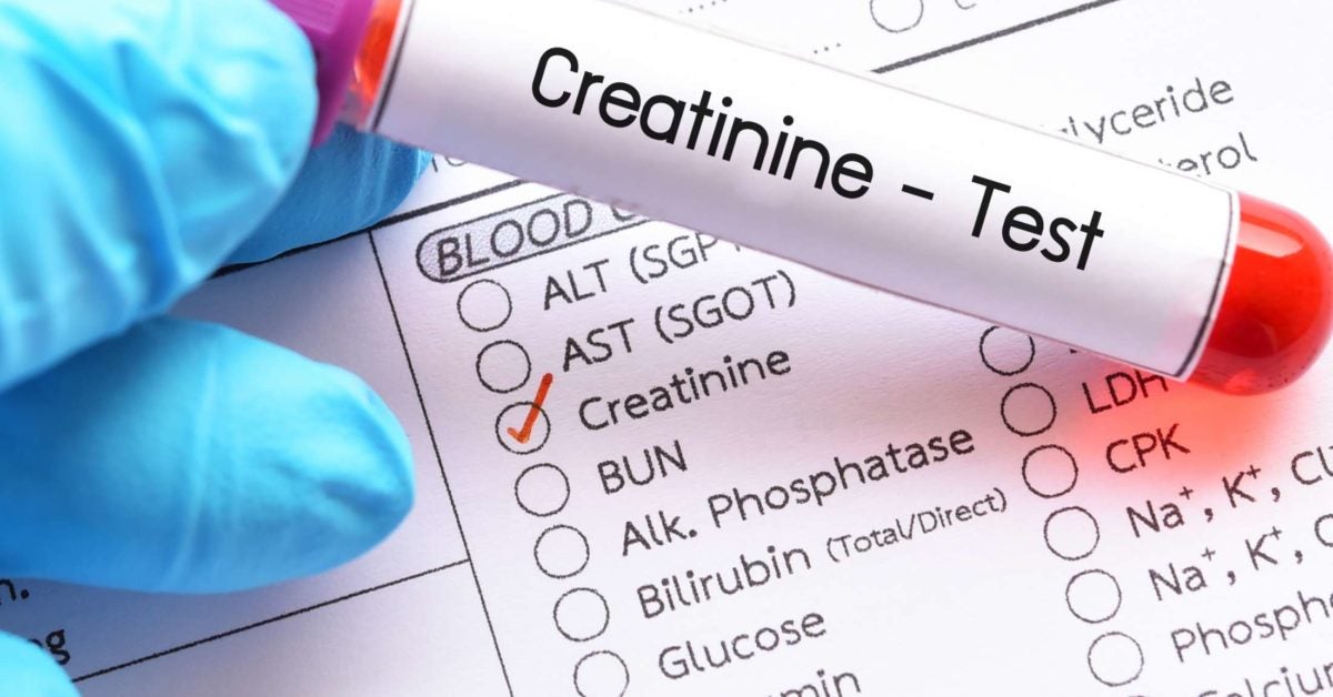 Creatinine Blood Test Purpose Procedure And Low Or High Ranges