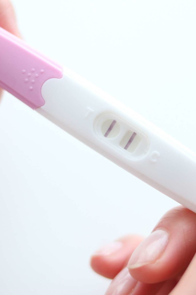 Positive bleeding test and faint pregnancy 15 DPO: