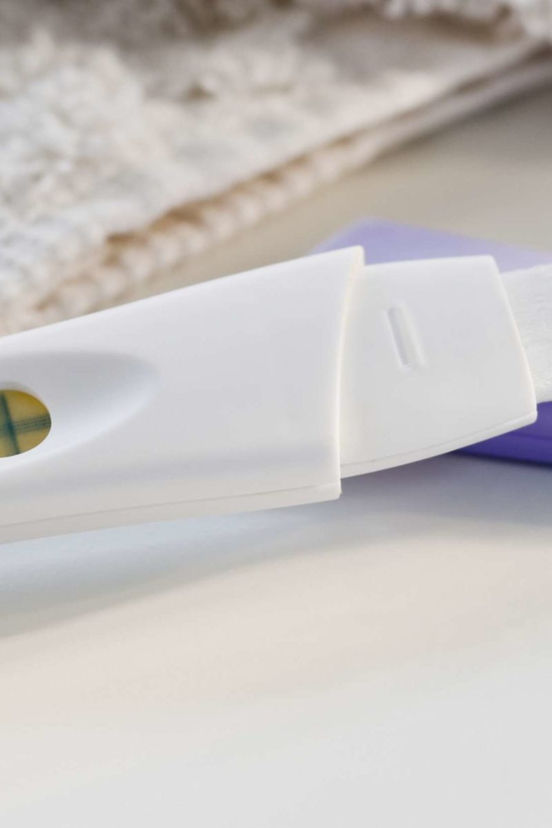 one blue line pregnancy test