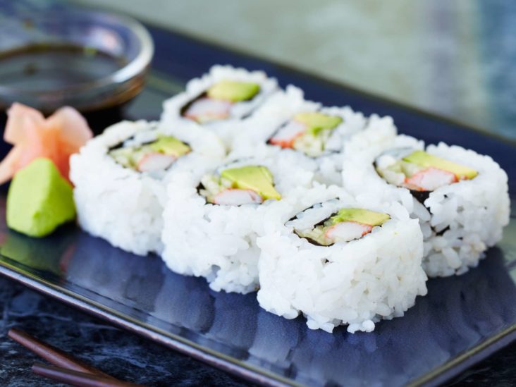 Sushi készítése, hozzávalók, recept