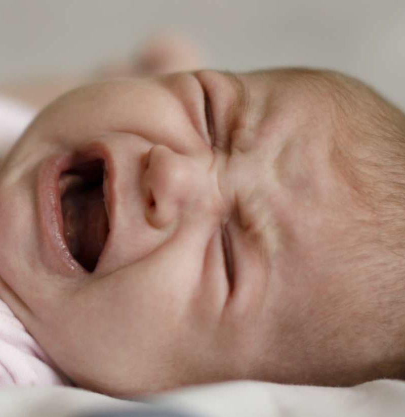 9 week old crying for no reason