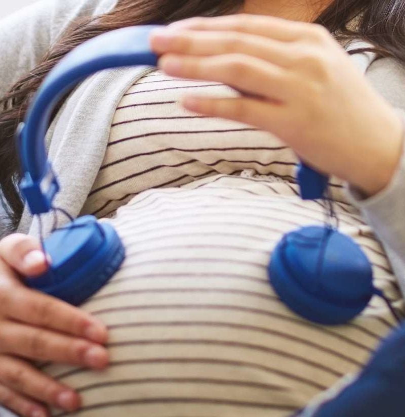 Best Prenatal Pregnant Headphones Play Music And Voices For Your Unborn Baby 