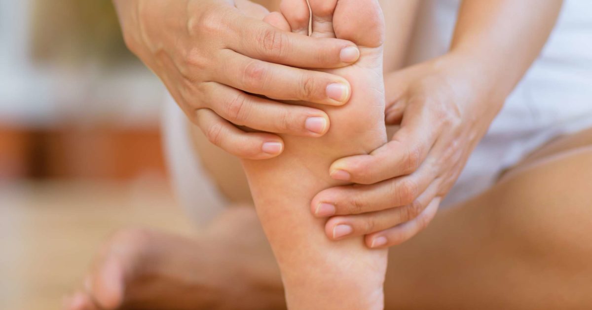 arch pain in foot while exercising