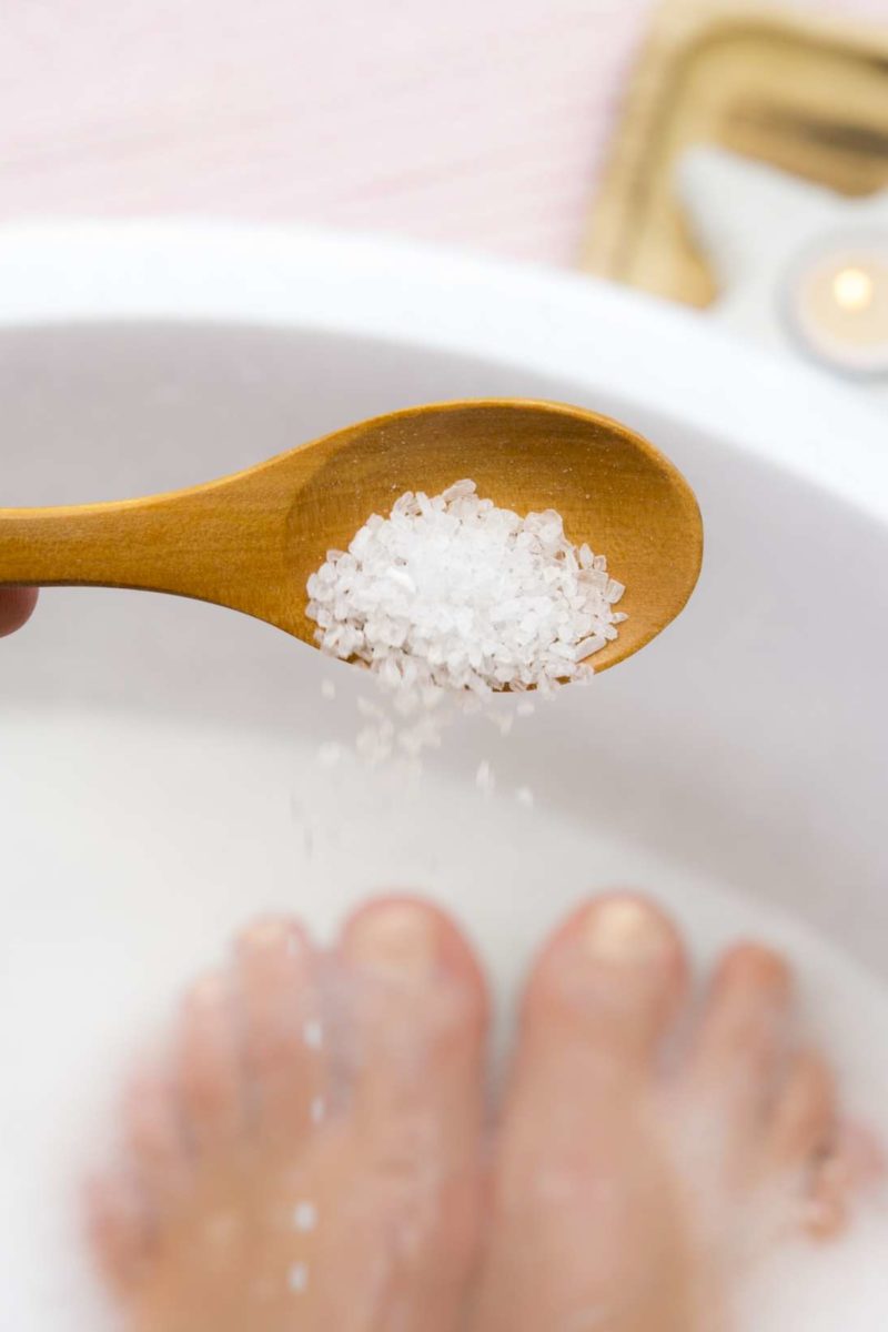 Pink Himalayan Salt Foot Soak Benefits