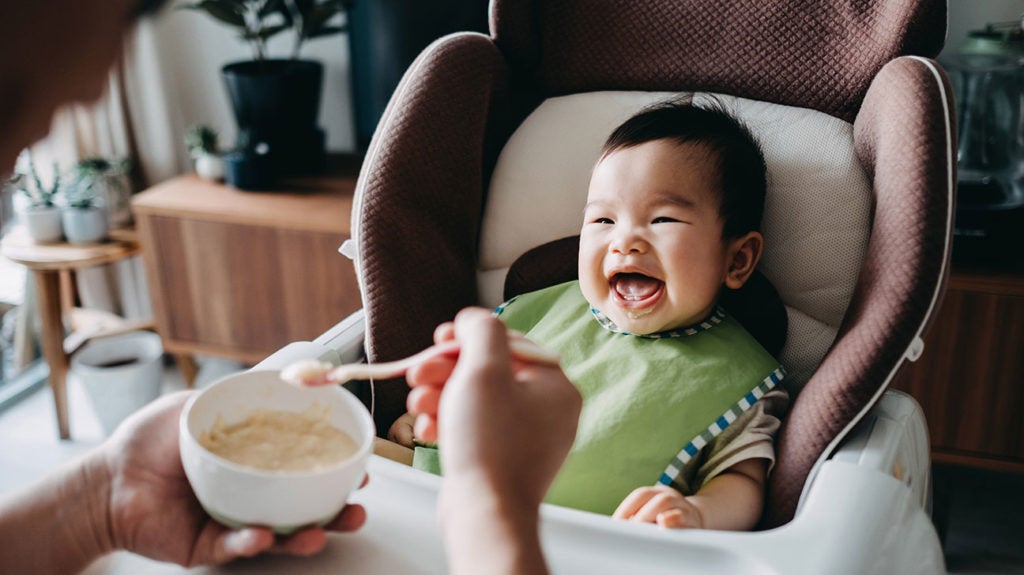 Meal Schedules & Milestones for the first 6 months