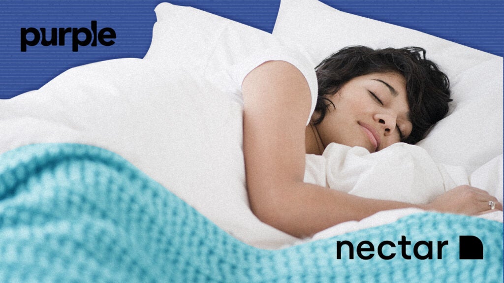 comparison of nectar and purple mattresses