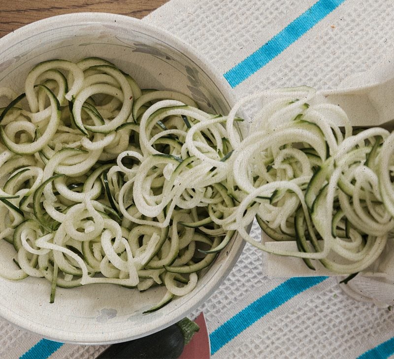 Low-carb, healthy alternatives to pasta