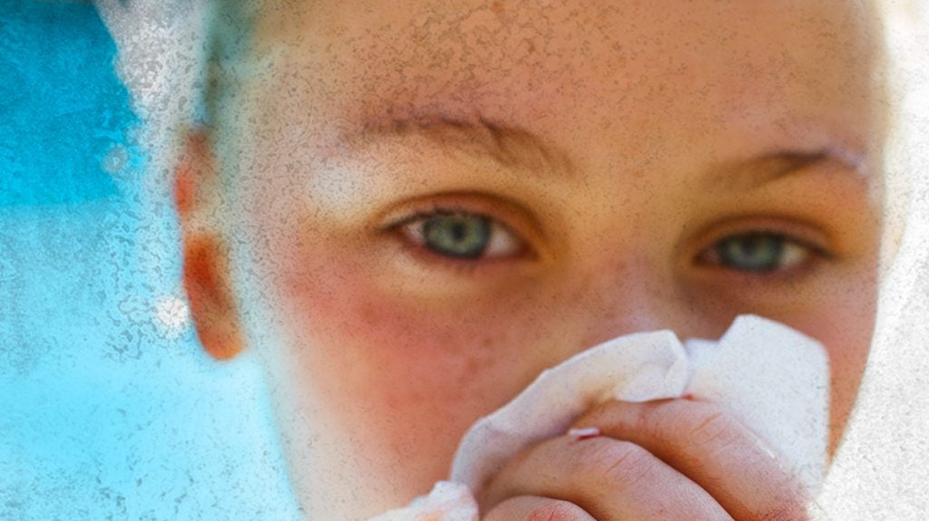 When should a person worry about a nosebleed?