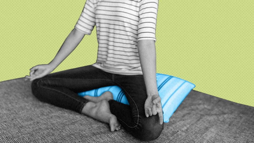 Comfortable Yoga Home Office Seat Mat Health Beauty Hip Cushion