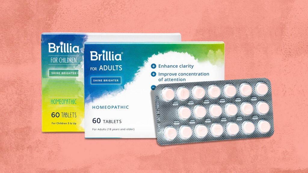 Brillia for ADHD Ingredients effectiveness and safety