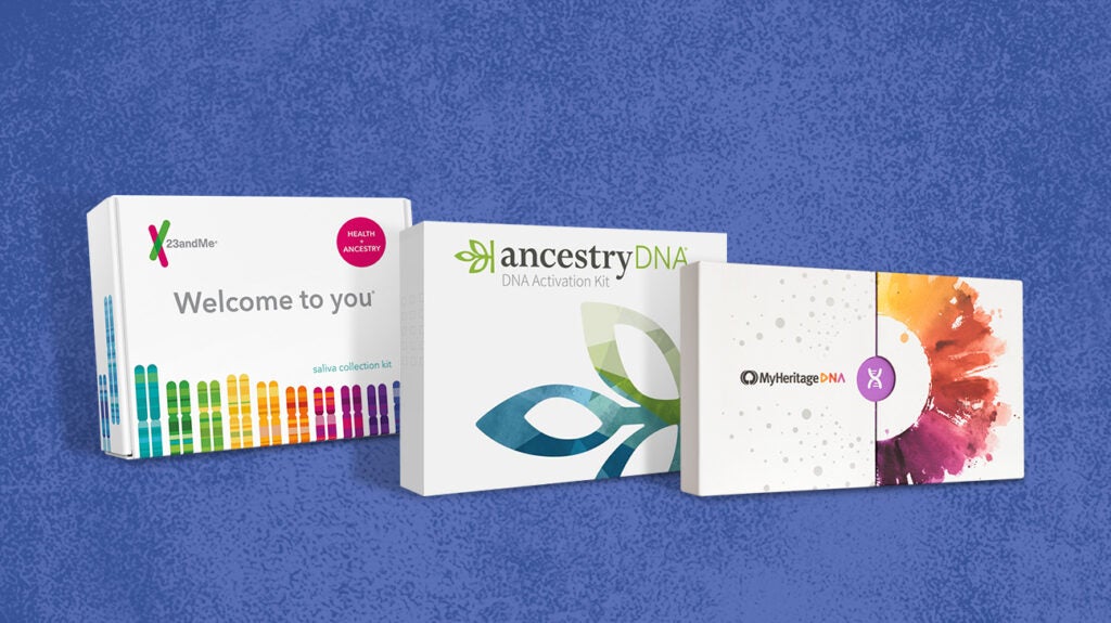At-home DNA test kits