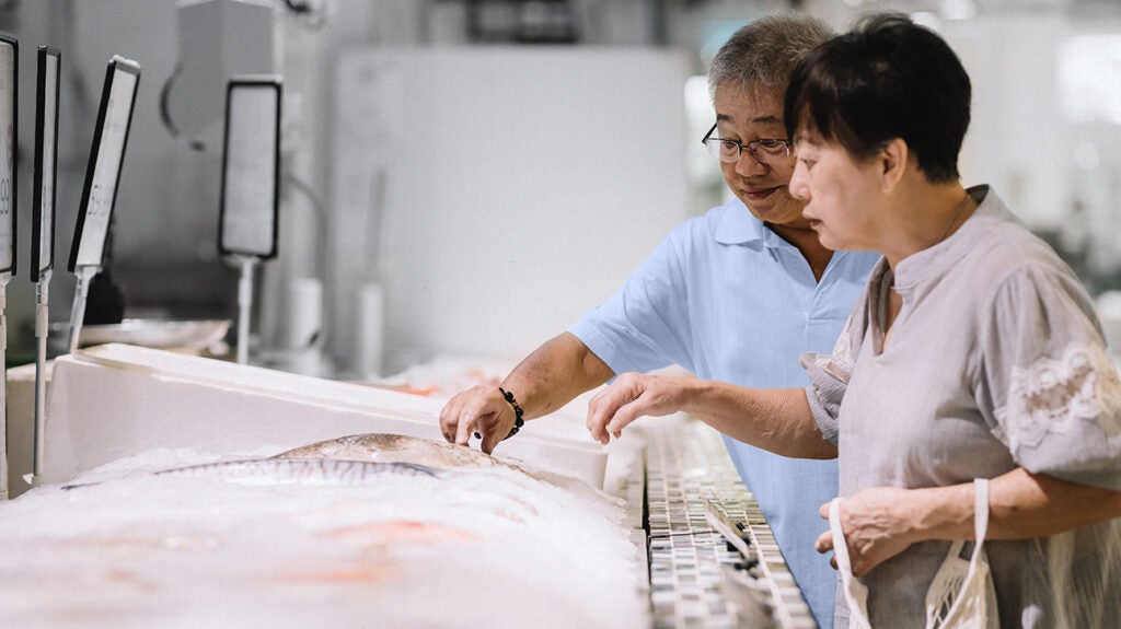 Which fish to eat when watching cholesterol