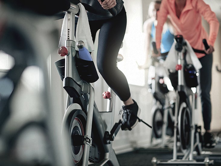 Easy pace indoor cycling rides