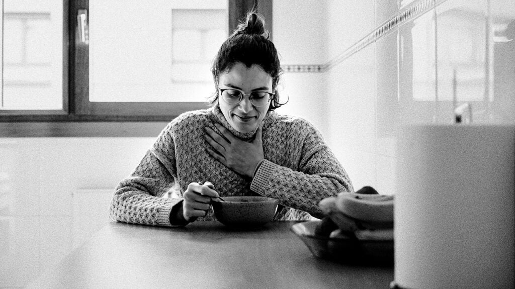 GERD and food stuck in the throat Causes and treatment